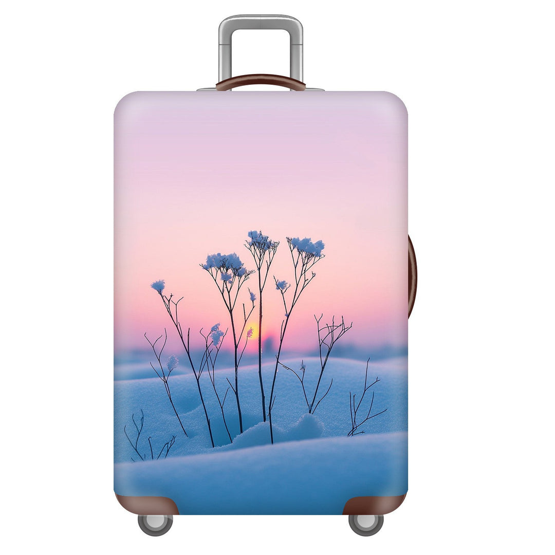 Unisex Hard Shell Suitcase with Inspiring Cityscape Stornfield