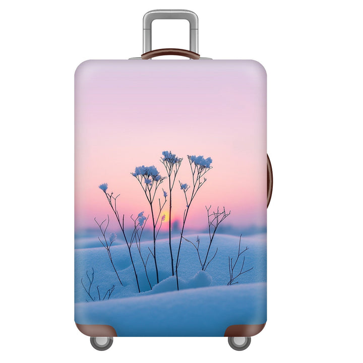 Unisex Hard Shell Suitcase with Inspiring Cityscape Stornfield