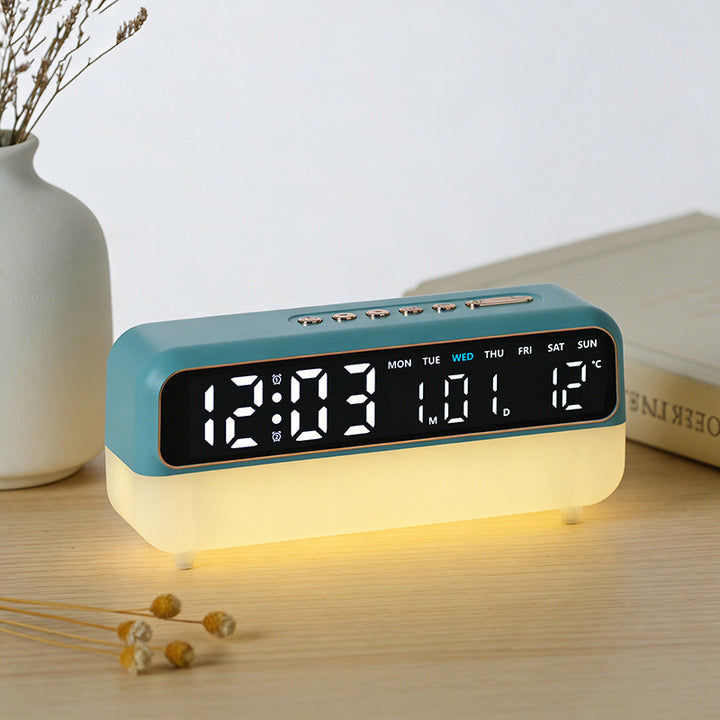 Digital weather alarm clock with intelligent display and temperature function Stornfield