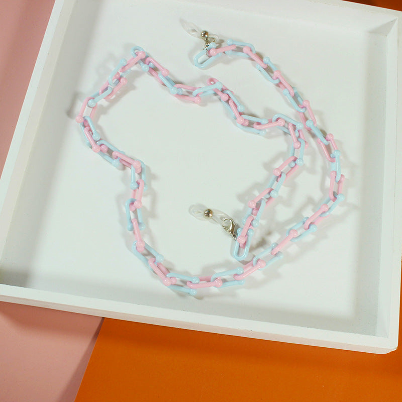 Fashionable Glasses Holder Chain Made of Acrylic Stornfield