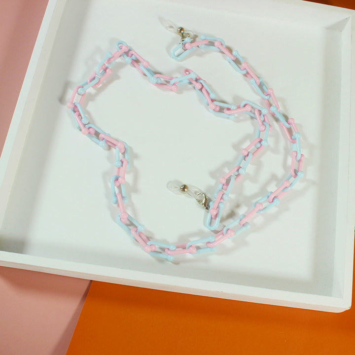 Fashionable Glasses Holder Chain Made of Acrylic Stornfield