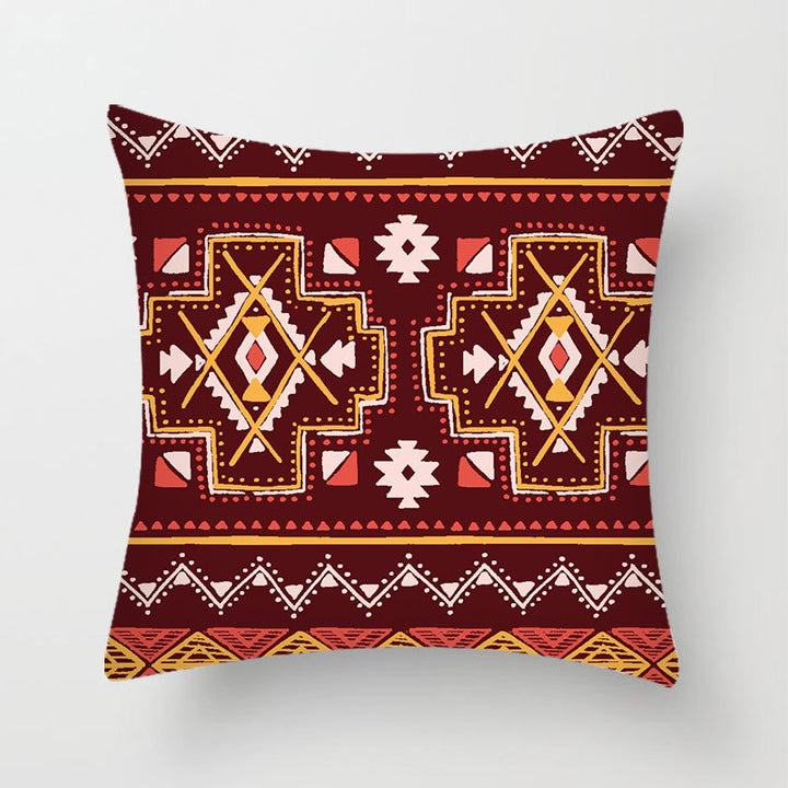 Bohemian Geometric Throw Pillow