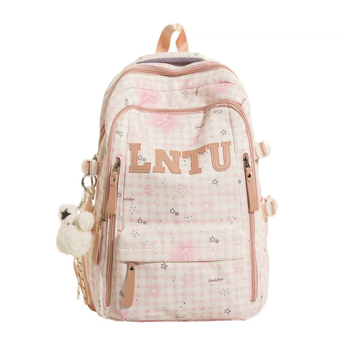 Stylish Checkered Backpack Stornfield