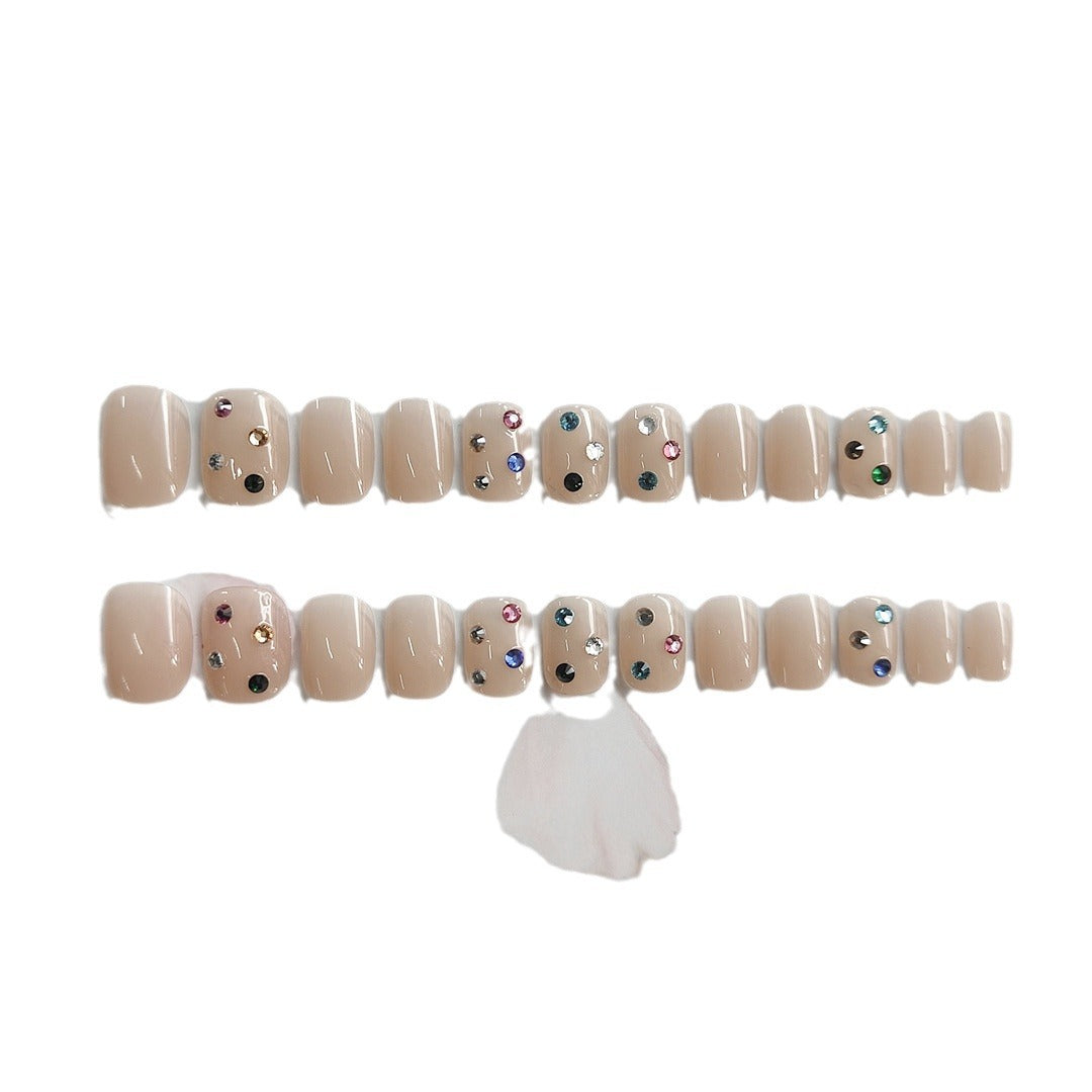 Decorative Press-On Nail Art Set Stornfield
