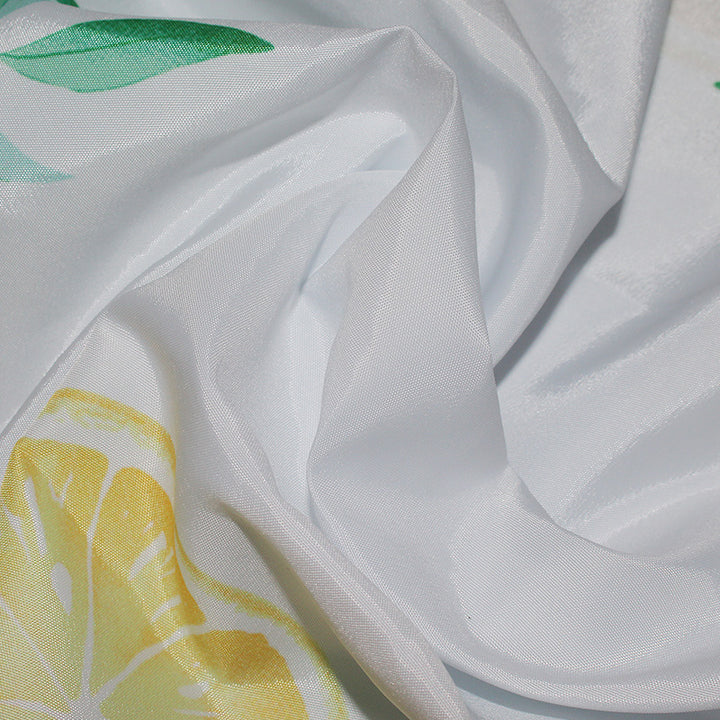Women's Vibrant Citrus Print Shower Curtain Stornfield