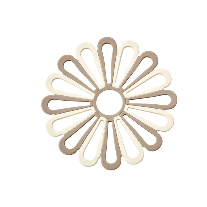 Elegant Silicone Coasters in Floral Design Stornfield