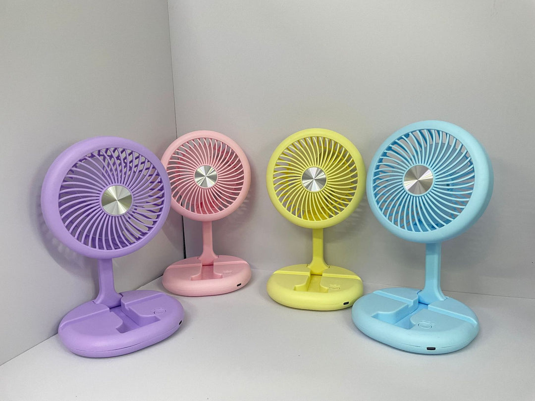 Unisex Creative LED Table Fan with Rotatable Head Stornfield