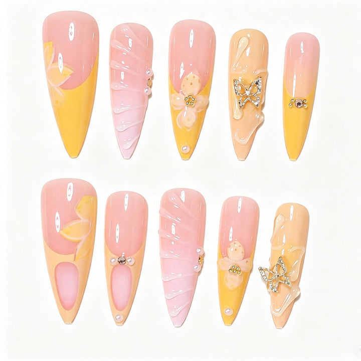 Artistic Butterfly Nail Art Set Stornfield