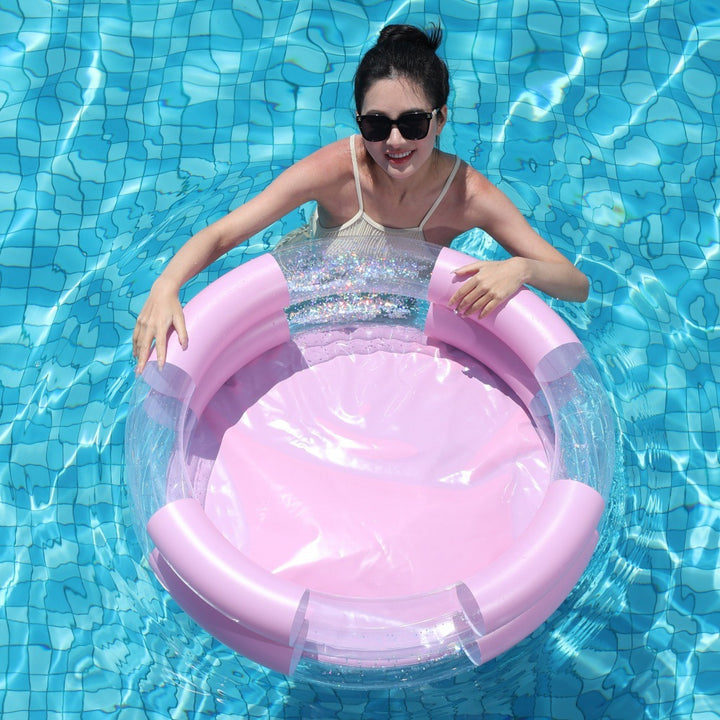 Mermaid-Themed Inflatable Pool Ring Stornfield