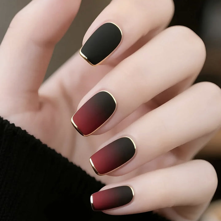 Romantic Gradient Nail Art Extensions Stornfield