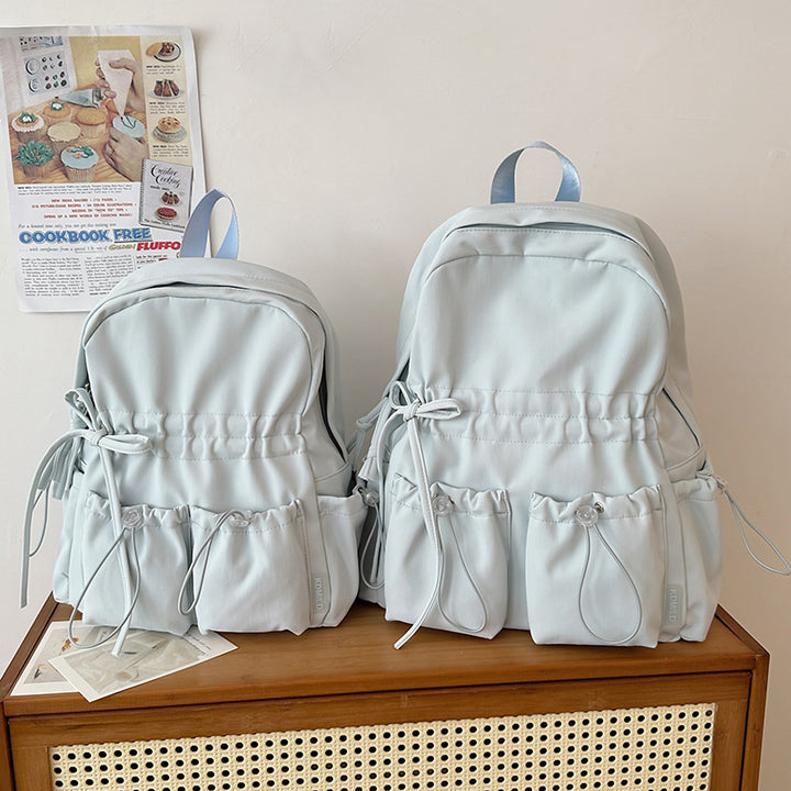 Versatile Multi-Pocket Drawstring Backpack Stornfield