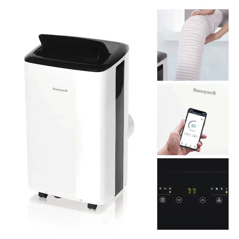 Unisex One Size smart wearable air conditioner with WiFi app control, dehumidifier, fan and digital touch display Stornfield