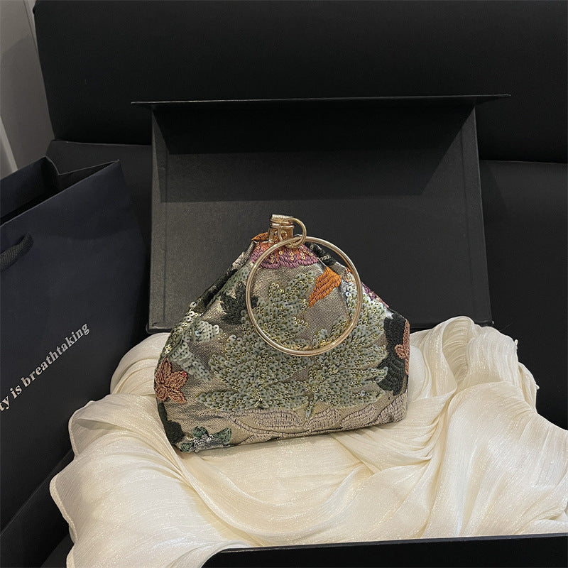 Elegant Embroidered Clutch
