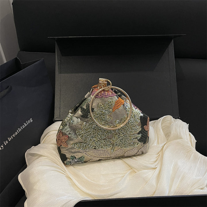 Elegant Embroidered Clutch