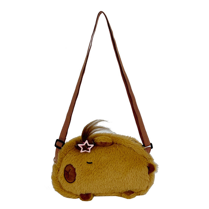 Plush Shoulder Bag with Cute Animal Design Stornfield