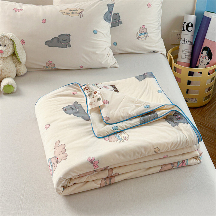 Ladies cuddle blanket with animal motifs Stornfield