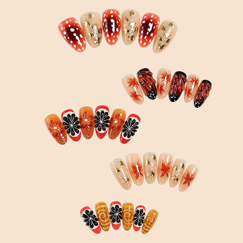 Elegant Artificial Nail Design Set Stornfield