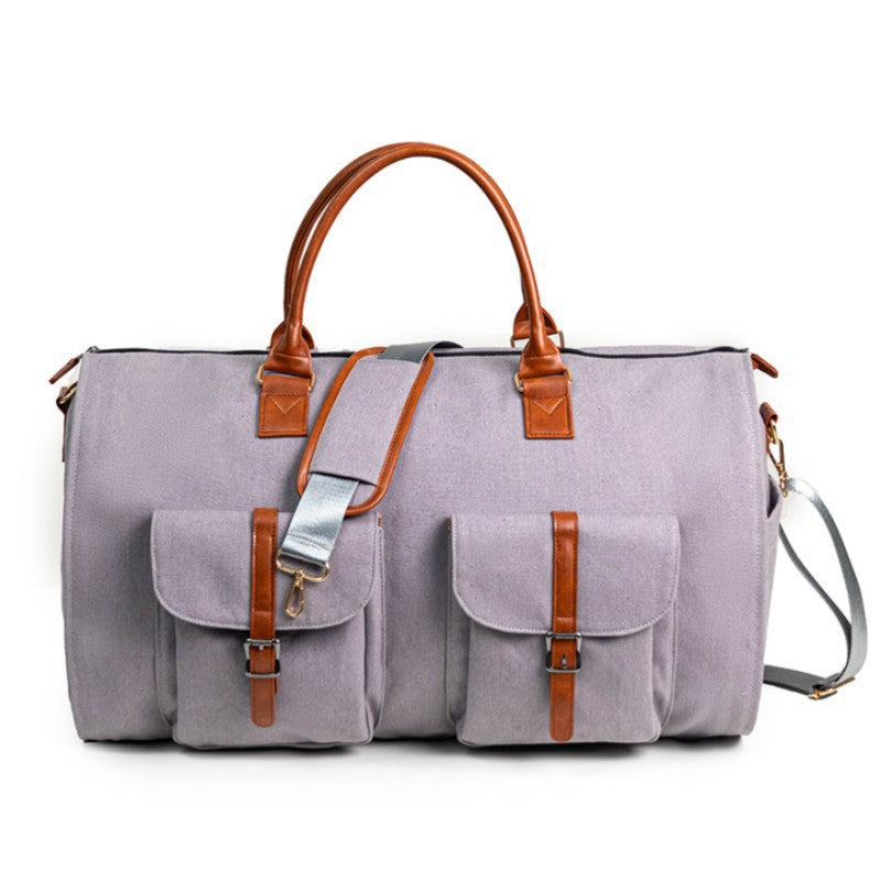 Elegant Travel Bag with Integrated Suit Compartment Stornfield