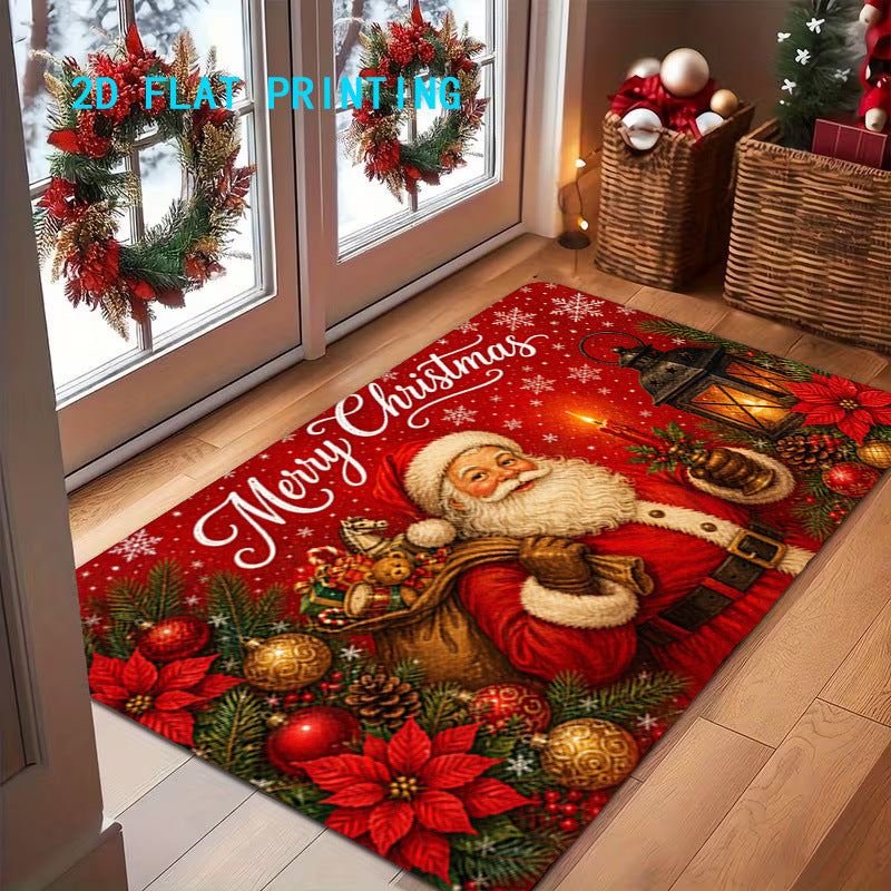 Holiday-Themed Entryway Mat Stornfield