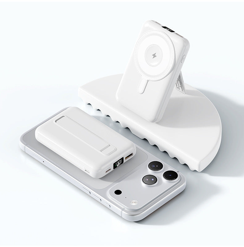 Compact Magnetic Power Bank with Stand Function Stornfield