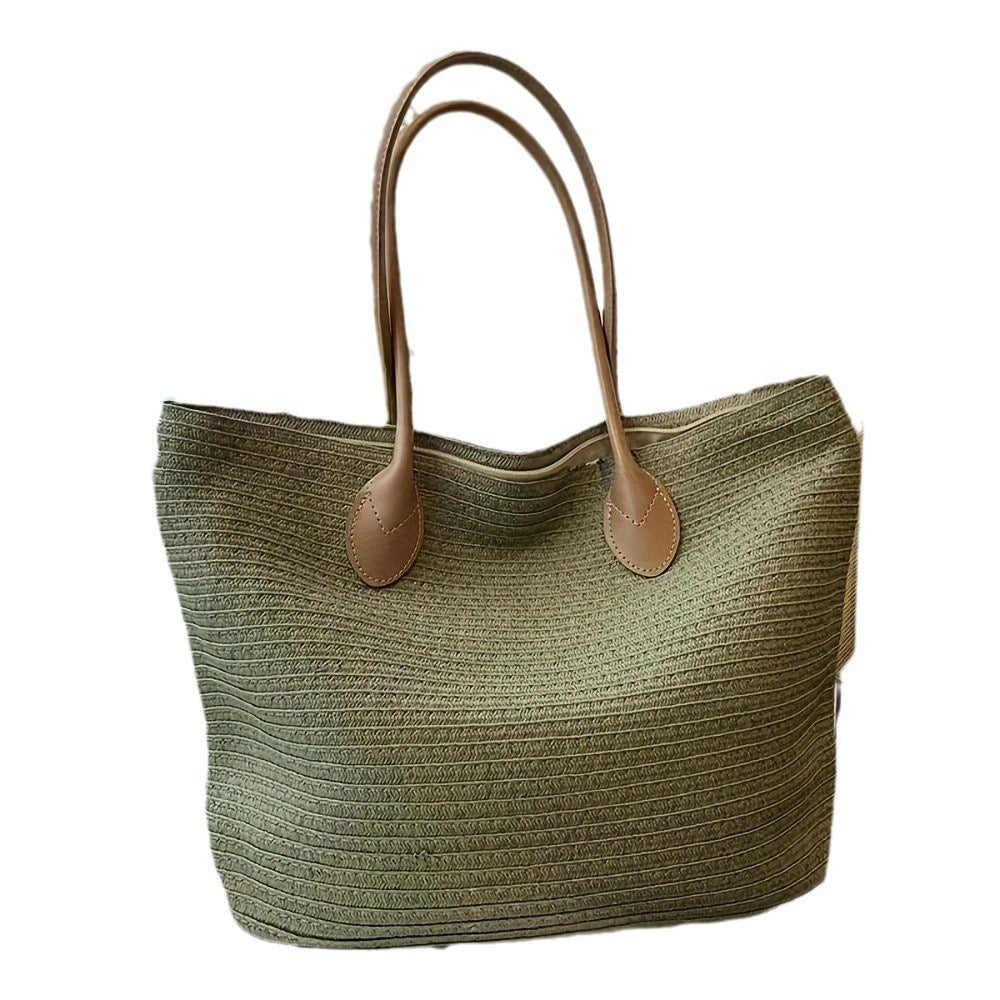 Handbag Made of Textured Natural Material Stornfield