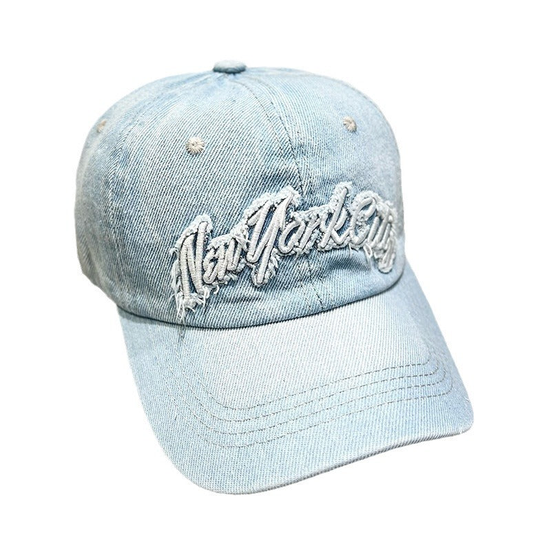 Women's Distressed Denim Cap Stornfield