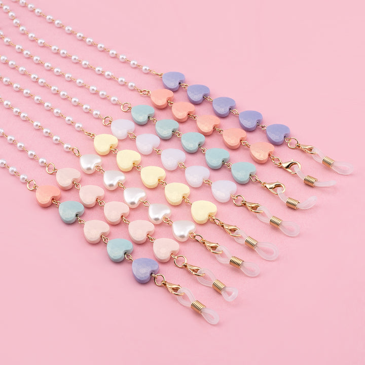 Heart Beaded Eyewear Chain Stornfield