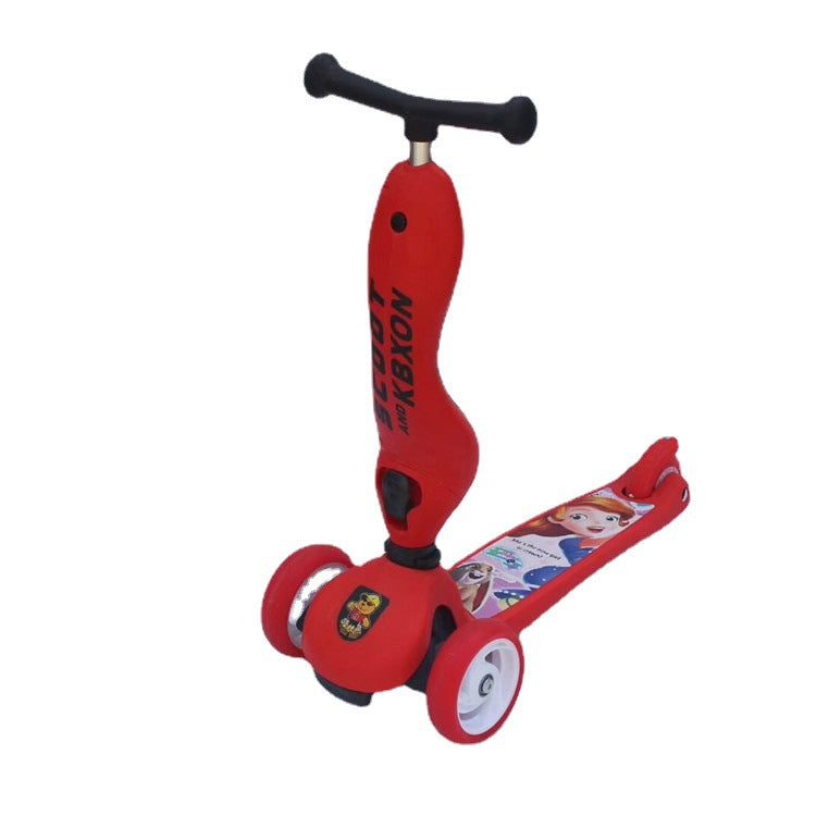 Innovative Lean-to-Steer Kick Scooter Stornfield