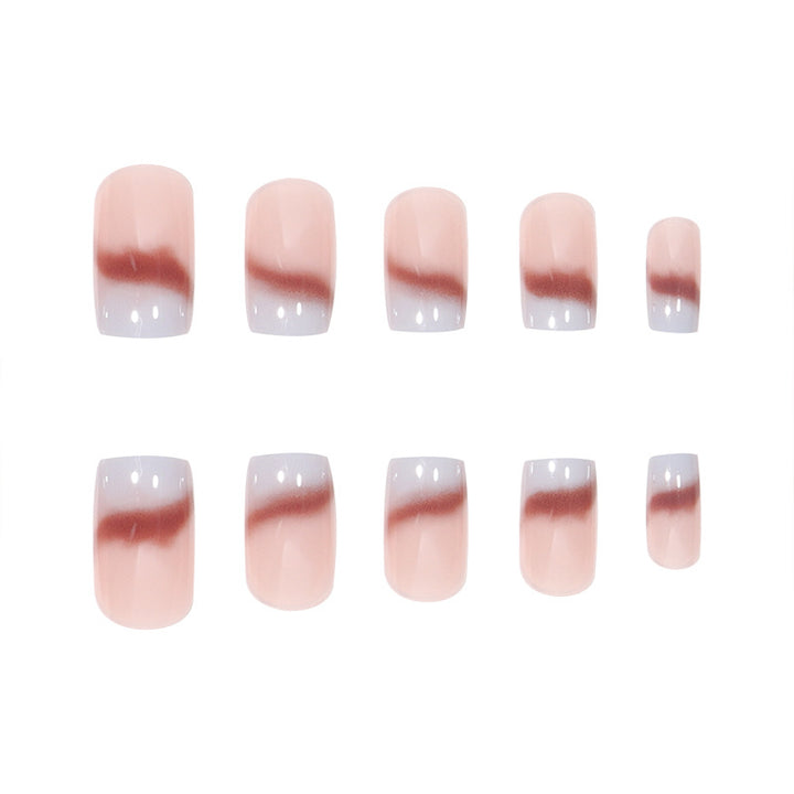 Elegant Long Square Press-On Nails Stornfield