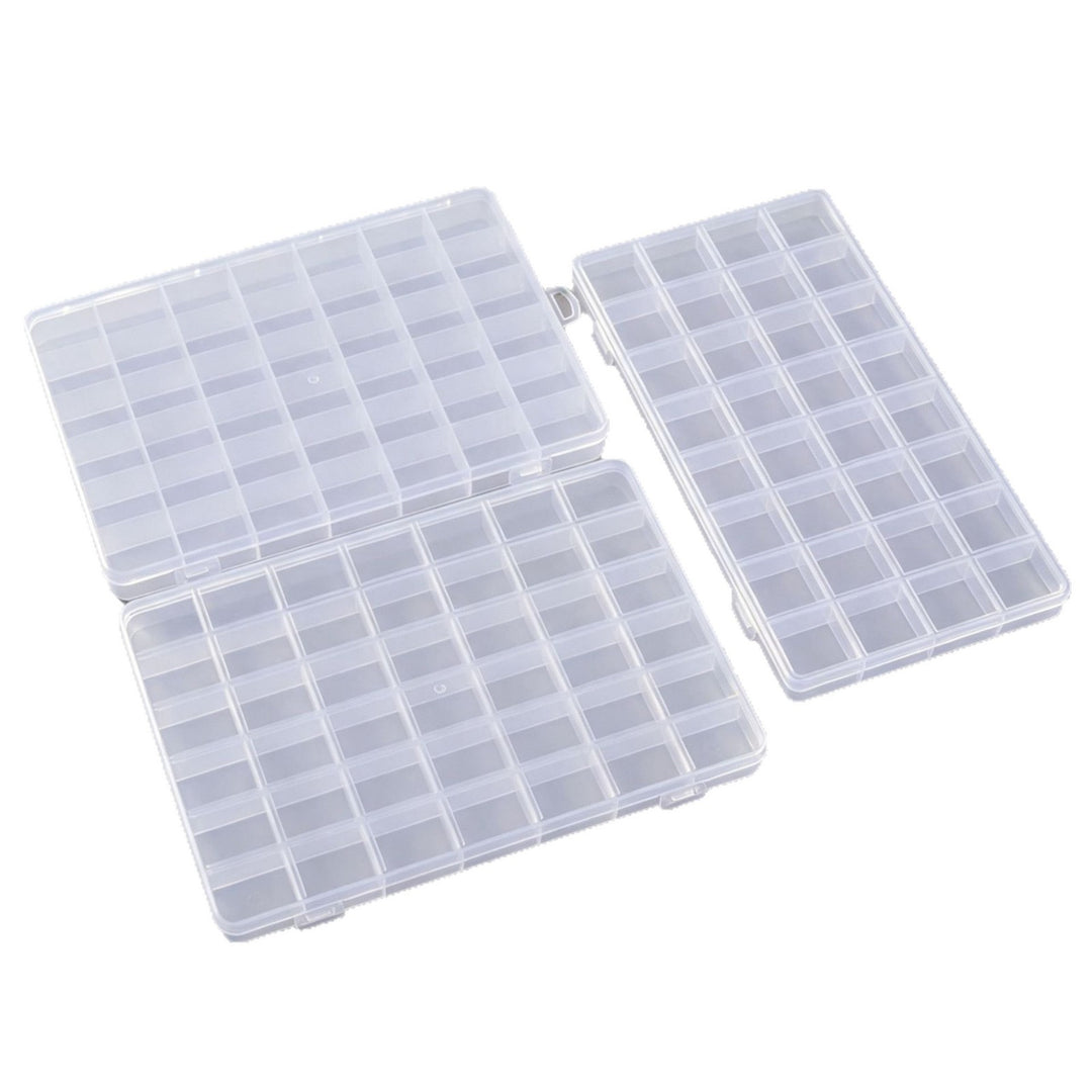 Transparent Multi-Compartment Craft Storage Organizer Stornfield