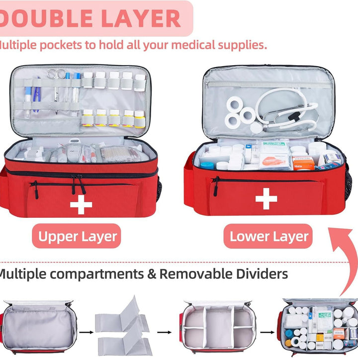 Versatile cooler bag with robust zipper and insulated interior Stornfield