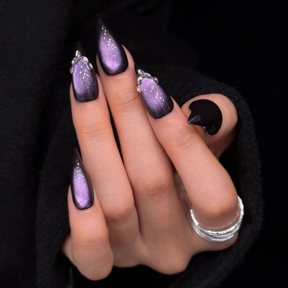 Glamorous Stiletto Press-On Nail Enhancements