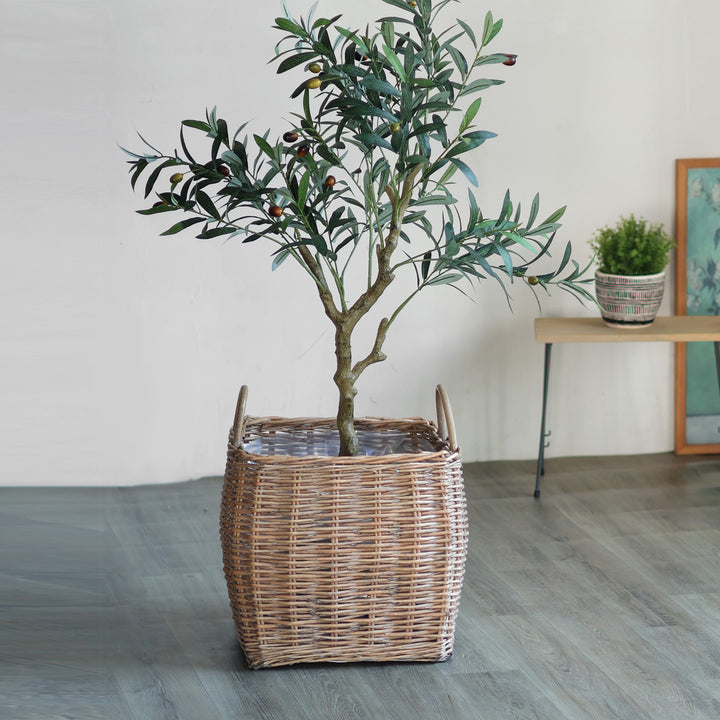 Braided storage basket Stornfield