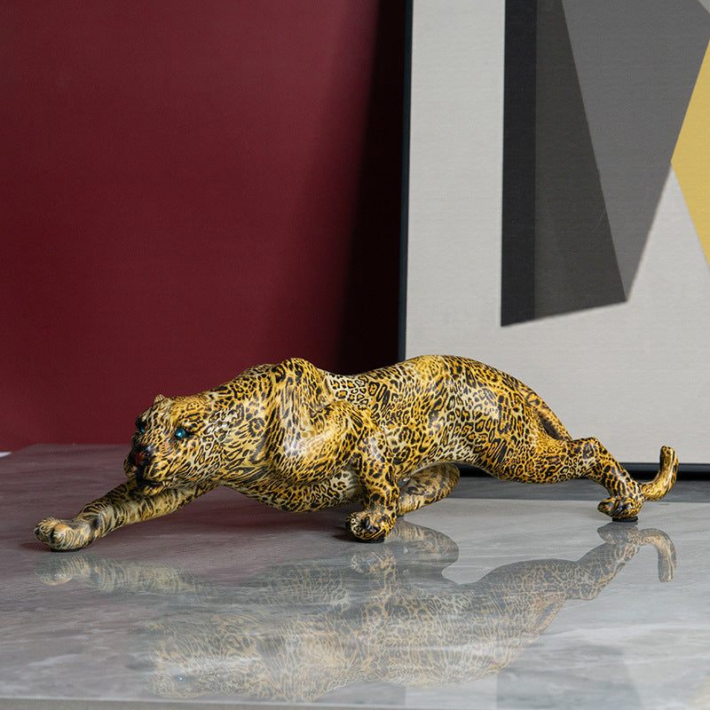 Artful Panther Sculpture Handmade Stornfield