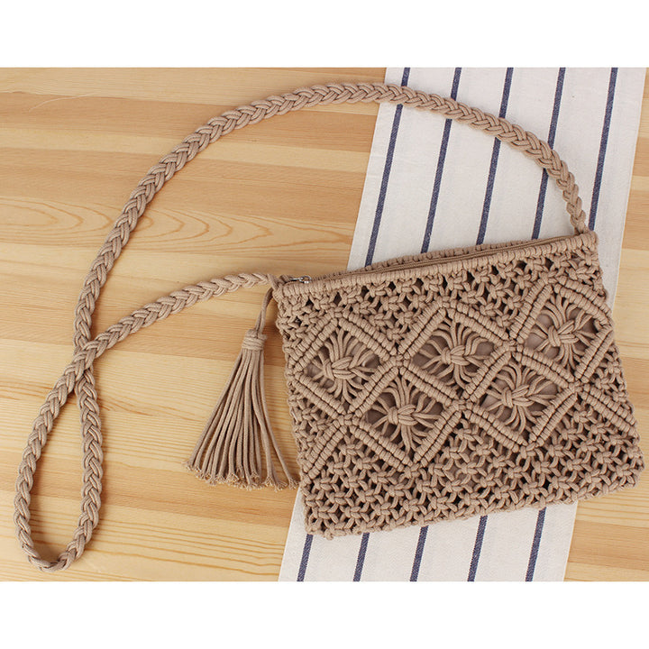 Hand-manipulated Macramé Crossbody Bag Stornfield