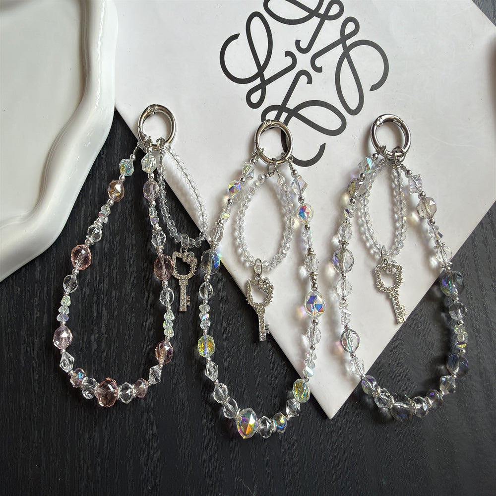 Elegant Crystal Beaded Keychain Stornfield