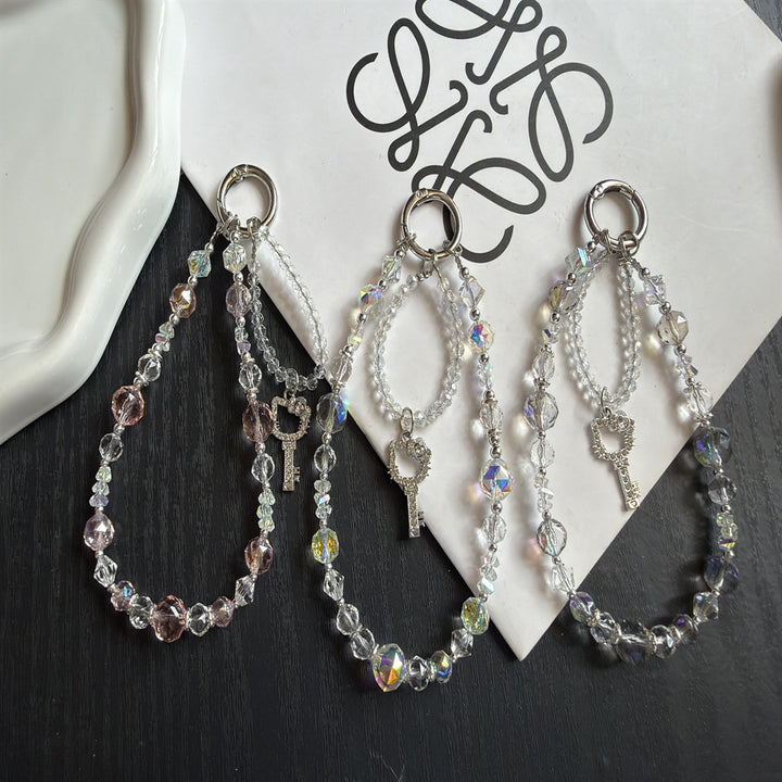 Elegant Crystal Beaded Keychain Stornfield