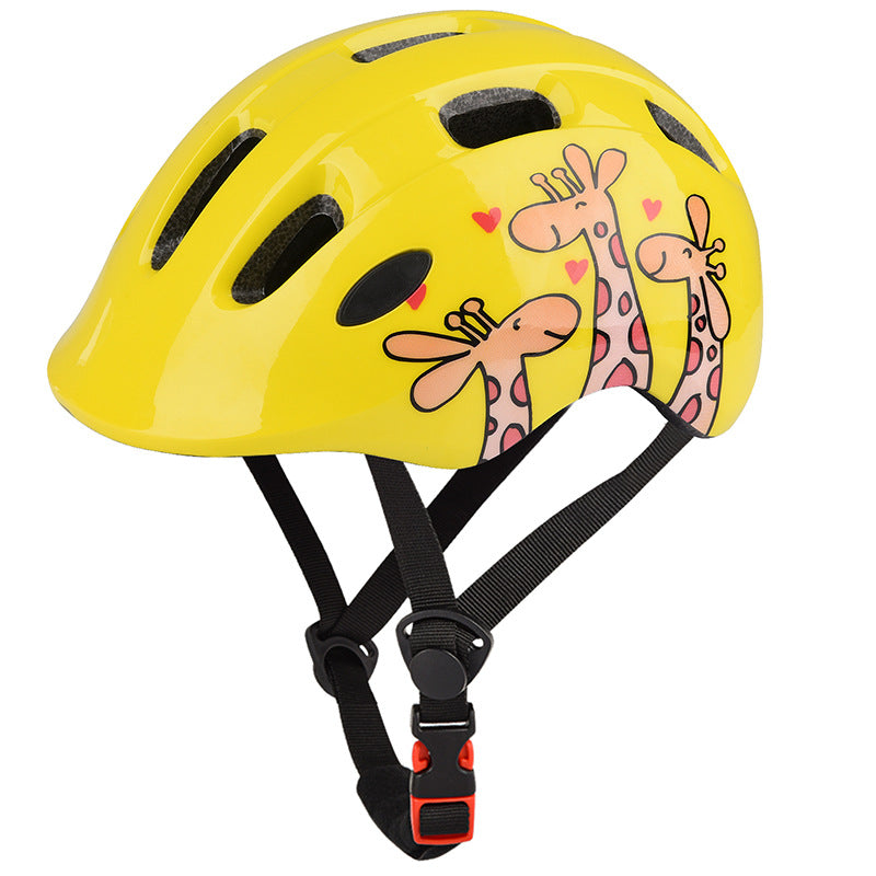 Children's bicycle helmet with enchanting owl design and optimal protection Stornfield
