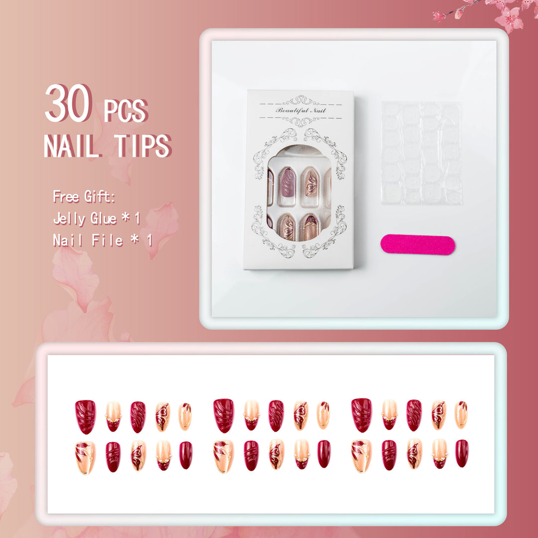 Artificial nails in elegant design Stornfield