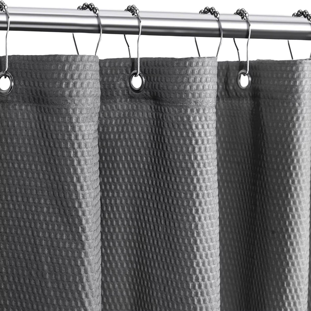 Textured Fabric Shower Curtain Stornfield