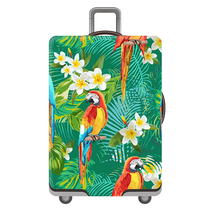 Women's Hard Shell Suitcase with Playful Flamingo Design Stornfield