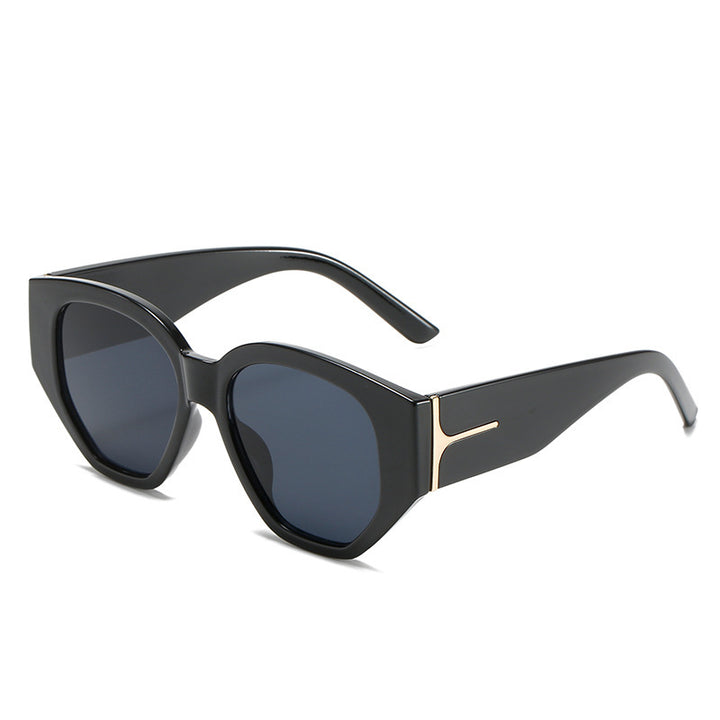 Fashionable Cat-Eye Sunglasses with Unique Geometric Frame Stornfield
