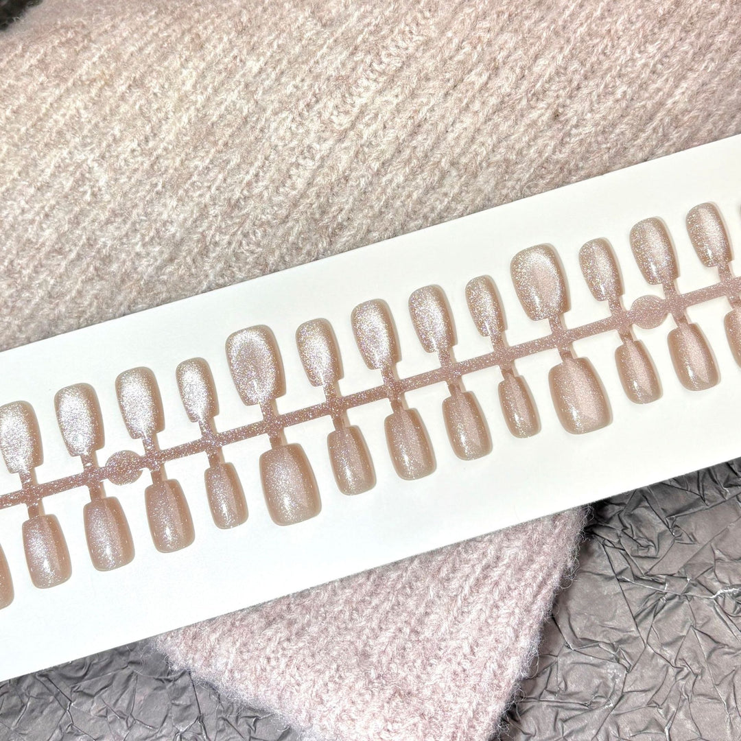Glamorous Glitter-Infused Press-On Nail Set