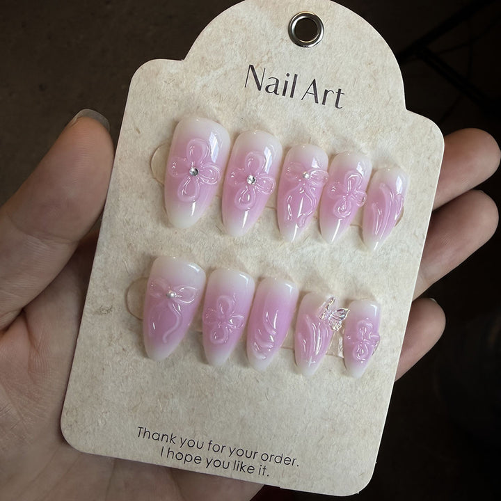 Elegant Press-On Nail Set Stornfield