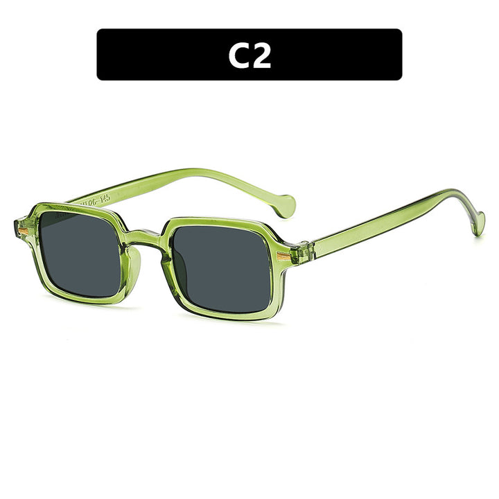 Ladies exclusive square sunglasses with elegant metal frame and UV protection Stornfield