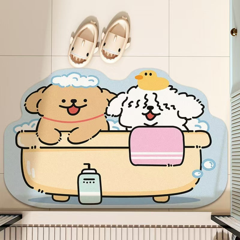 Cartoon Bath Mat Stornfield