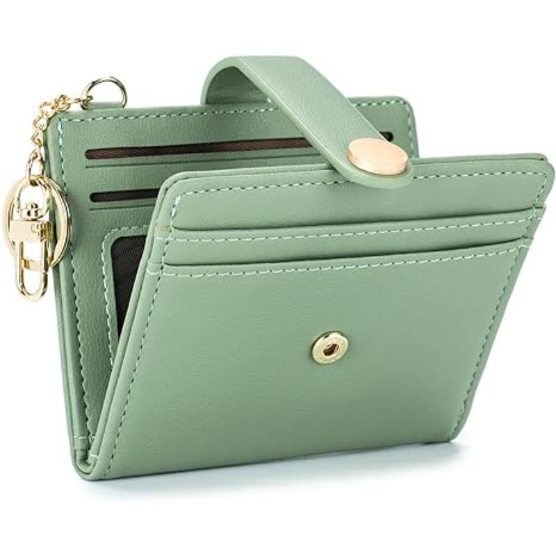 Compact card holder with keychain Stornfield