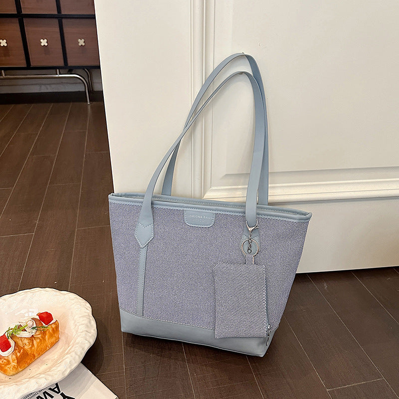 Spacious Multi-Pocket Tote Bag