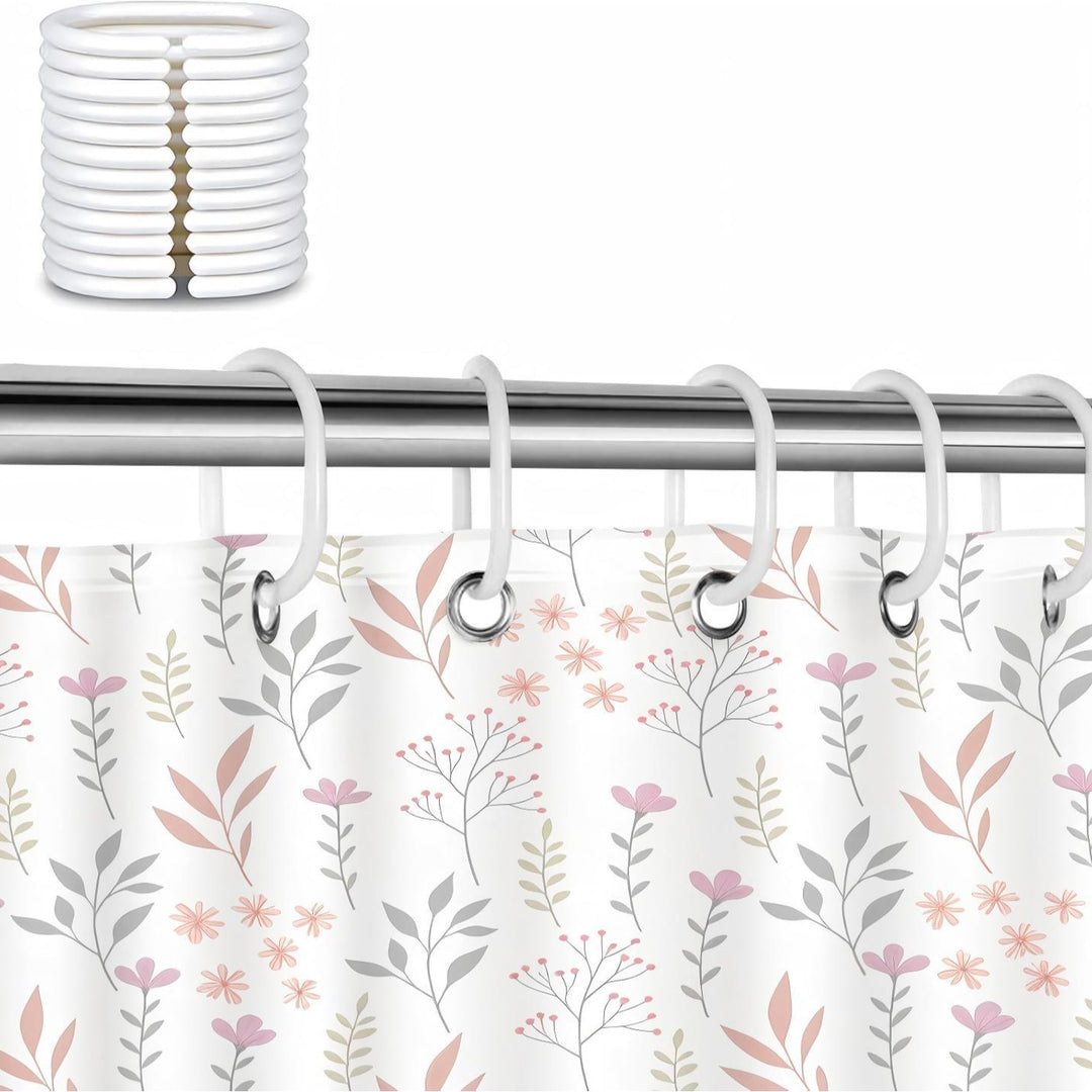 Floral Print Shower Curtain Stornfield
