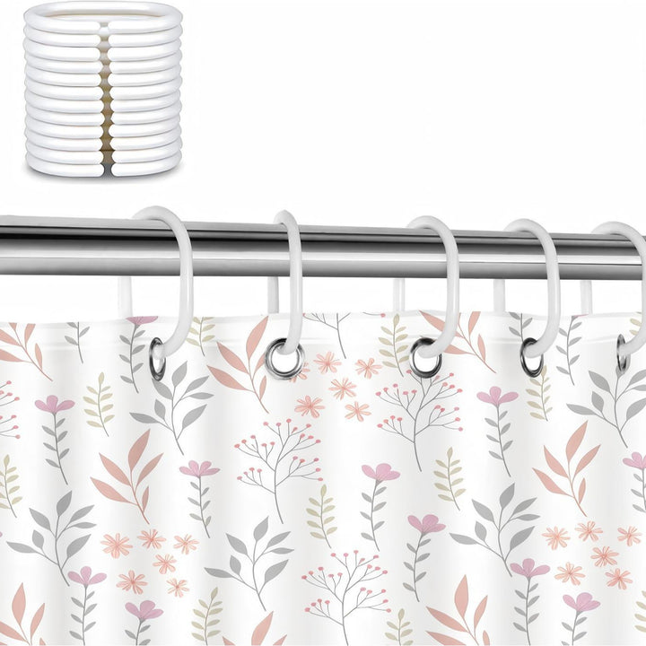 Floral Print Shower Curtain Stornfield